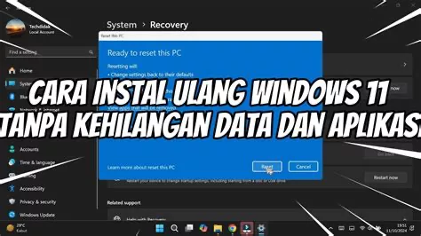 Install Ulang Windows 11